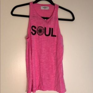 SoulCycle Hot Pink Tank, Size S